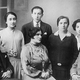 The Hamieds with Luba’s family in 1929. In the center are Luba’s brother Zorach and aunt. Zorach Derczanski came to India in 1934. Her aunt came to India in 1938 and was joined in 1946 by her non-Jewish husband Arthur Taenzler, a World War-I German flying ace.